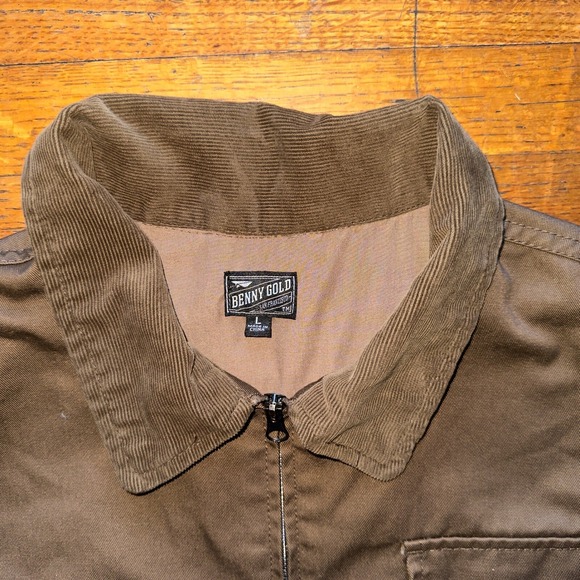 Men's Brown Shirt Jacket - Picture 2 of 6